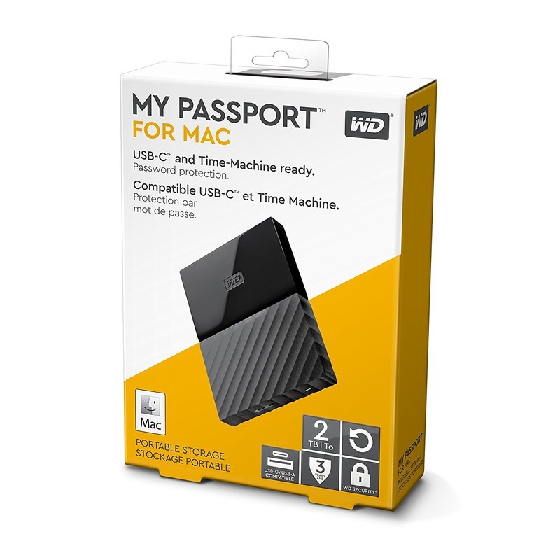 Wd My Passport For Mac 2tb External Hard Drive